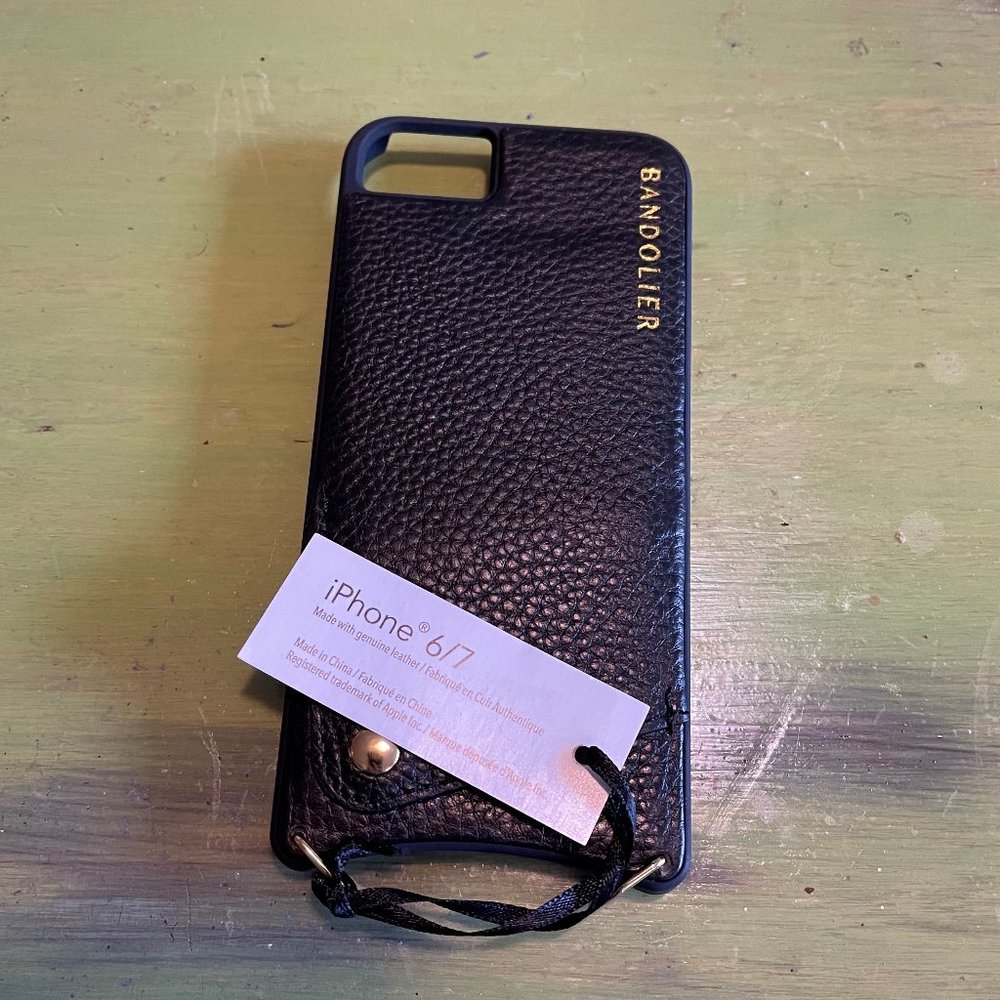 Bandolier iPhone 6/7 phone case- BLACK
